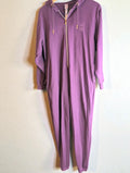 Women's Savage X Fenty Purple One-Piece Hooded Loungewear, Size S