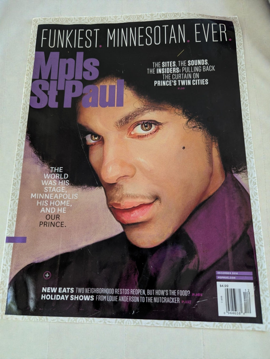 Prince Collection (2) Magazines, Mug
