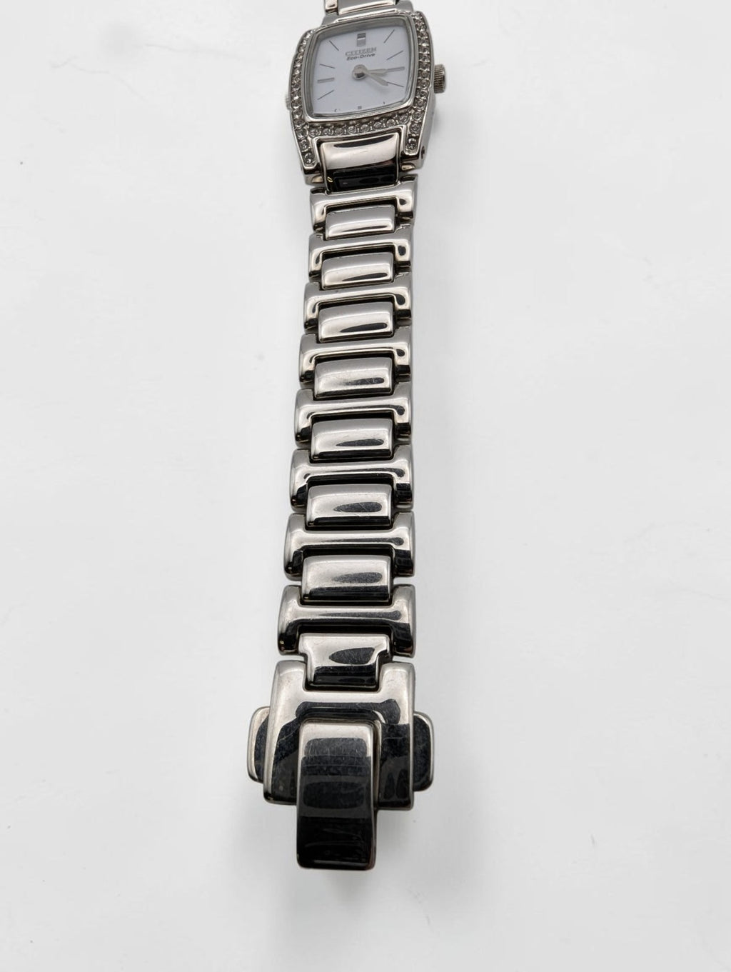Citizen Women's Eco-Drive Silhouette Crystal Watch and Bracelet Set, Works