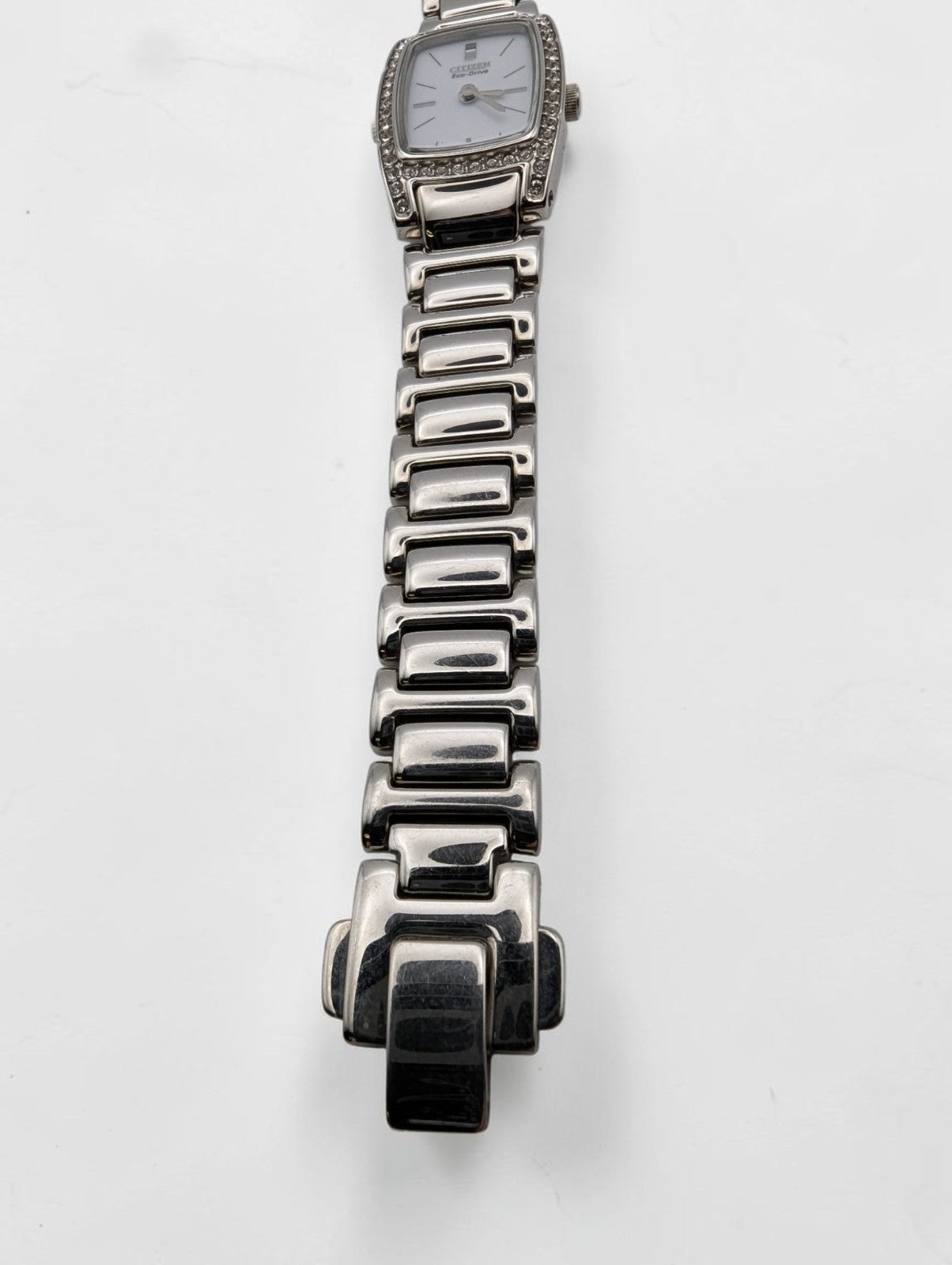 Citizen Women's Eco-Drive Silhouette Crystal Watch and Bracelet Set, Works