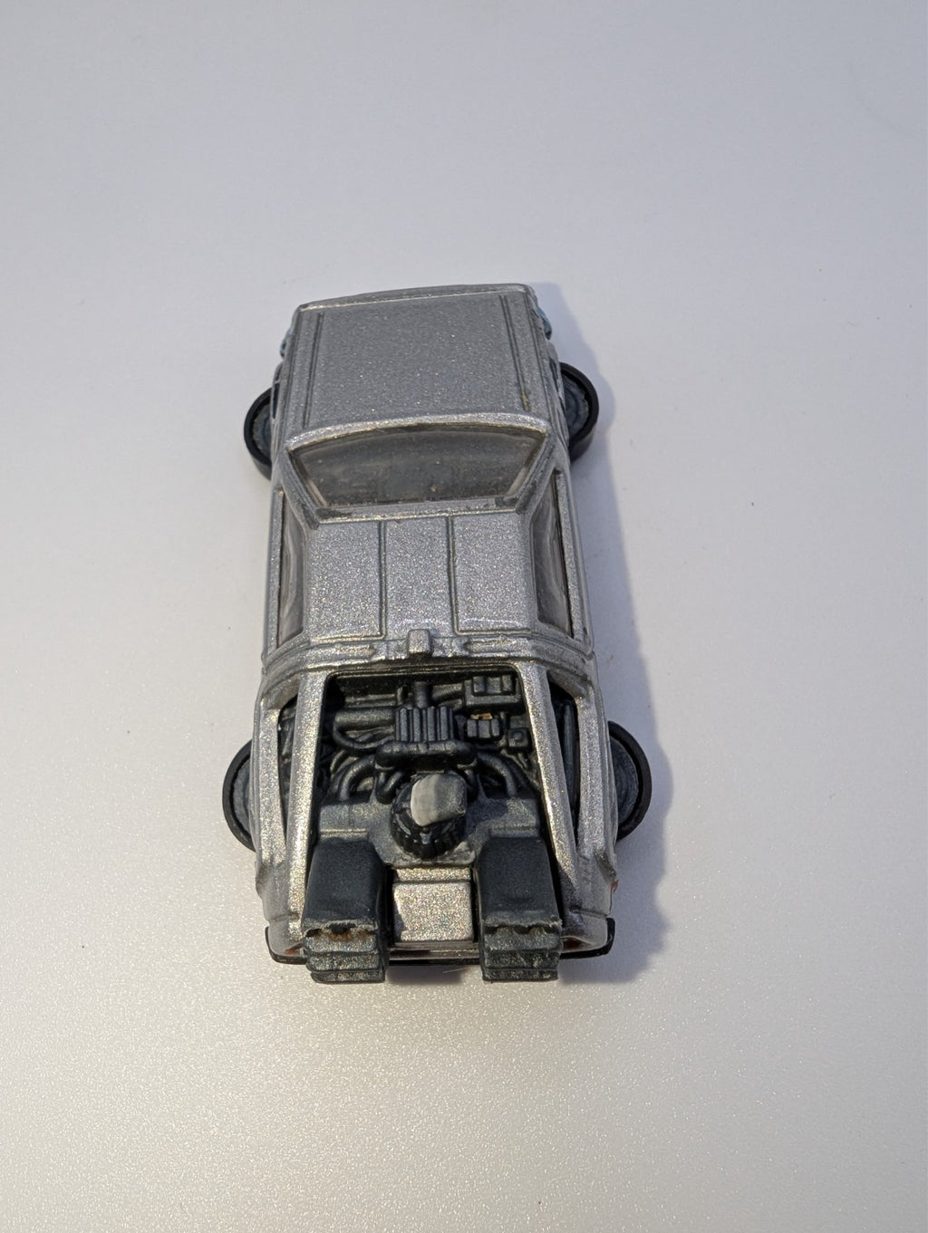 Hot Wheels Back to the Future Time Machine-Hover Mode Die-Cast Car