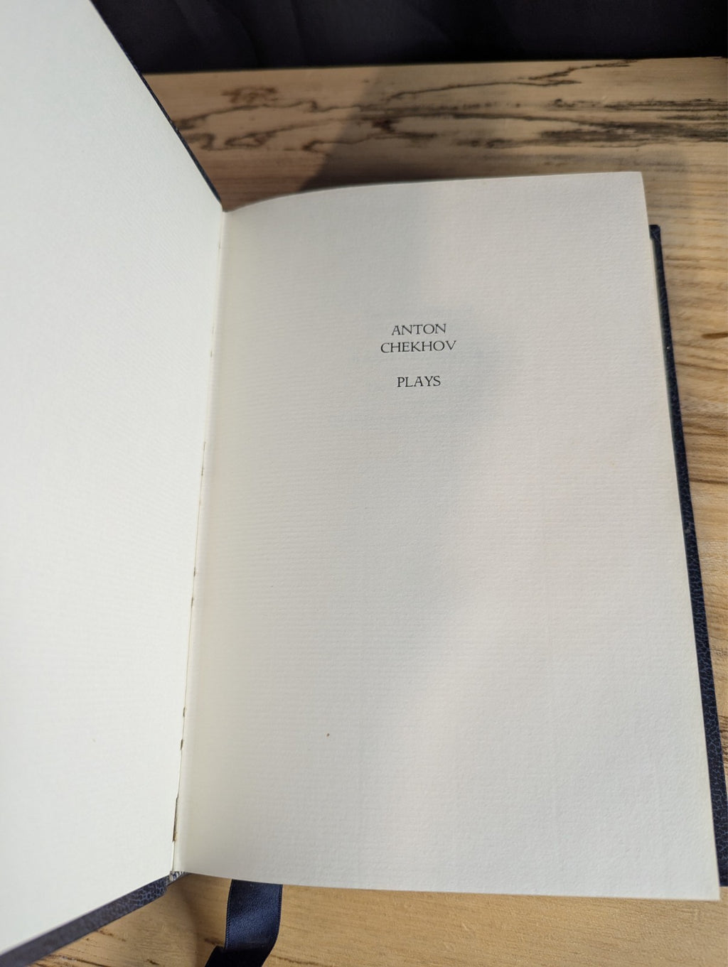 22K Gold Accent Eight Plays by Anton Chekhov 1976, Gold Gilded Page Edges Book