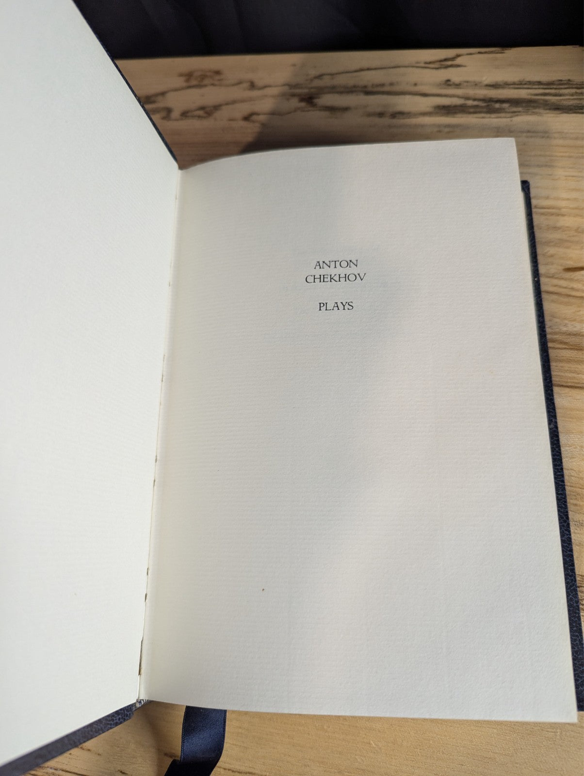 22K Gold Accent Eight Plays by Anton Chekhov 1976, Gold Gilded Page Edges Book