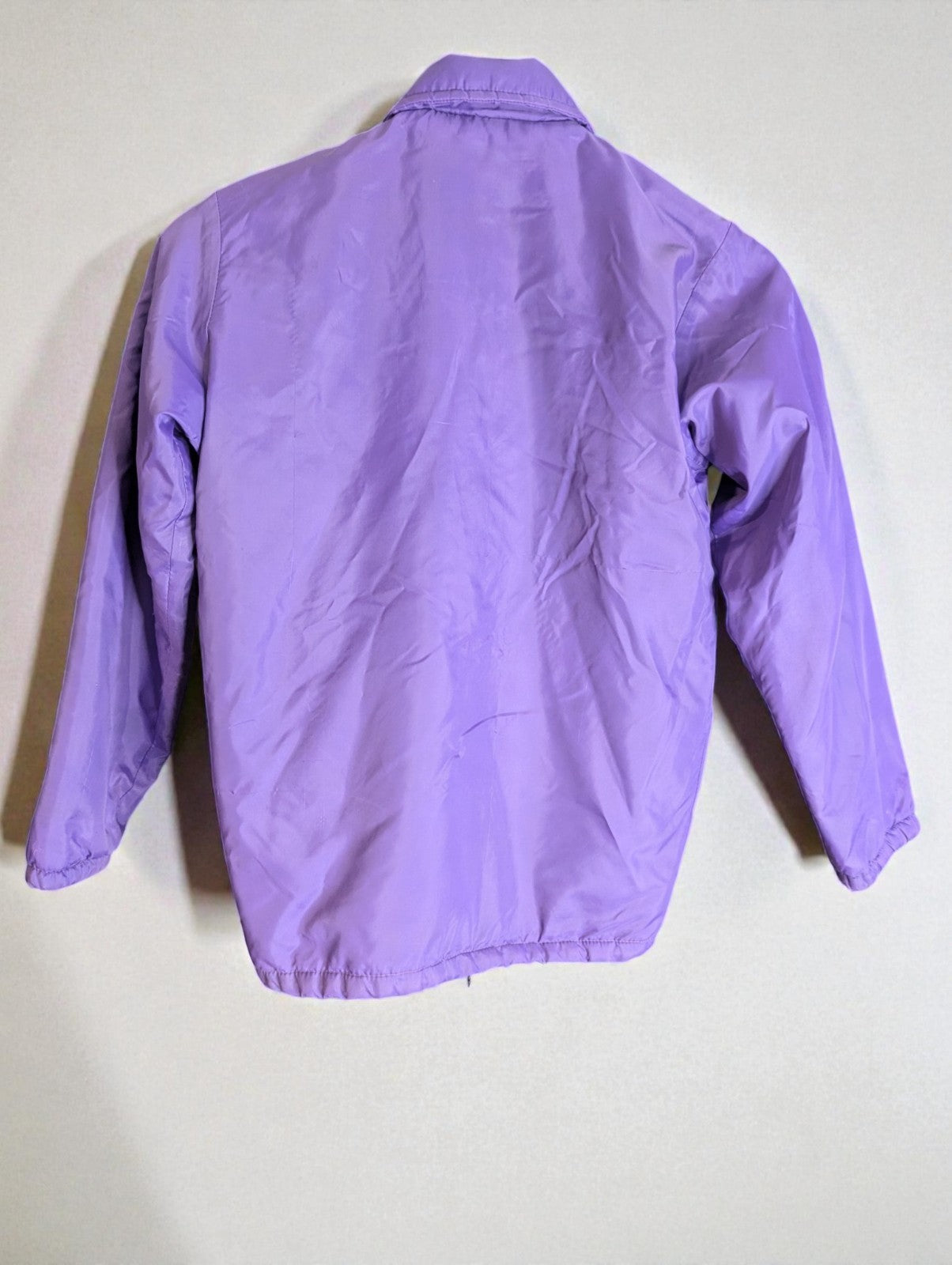 Vintage Minnesota Vikings Windbreaker Jacket Dunbrooke, Women's M 10-12