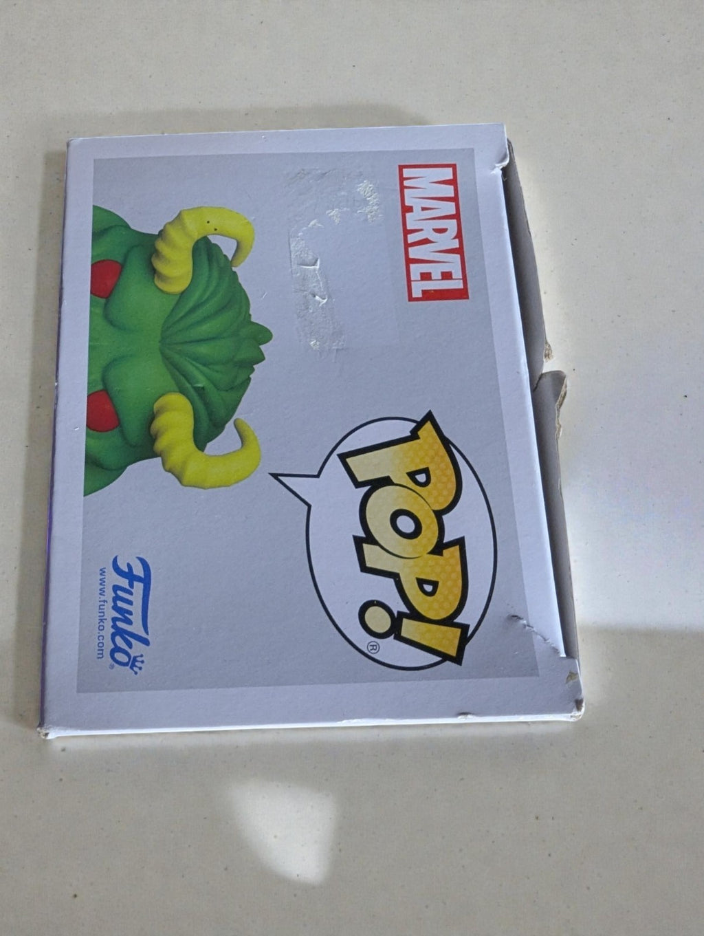 Funko Pop Marvel Mech Strike Monster Hunters Loki #992, Imperfect Box