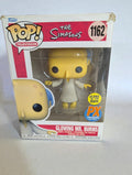 Funko Pop The Simpsons-Glowing Mr. Burns #1162 Glow in the Dark, Imperfect Box