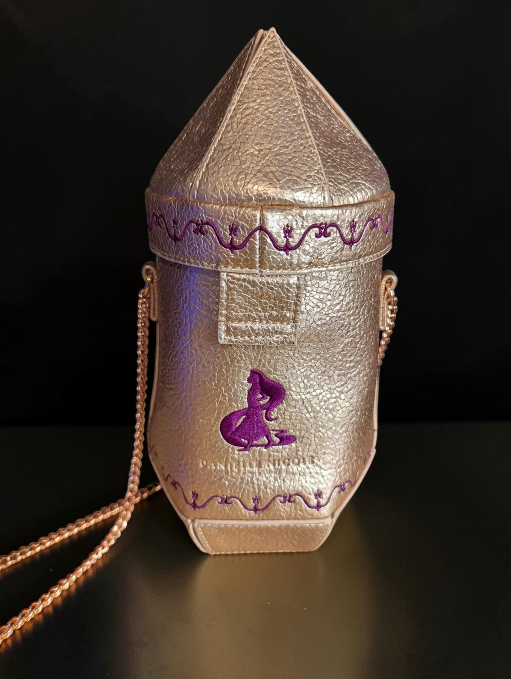 Danielle Nicole Disney Tangled Rapunzel Inspired Lantern Crossbody Bag, Light Up