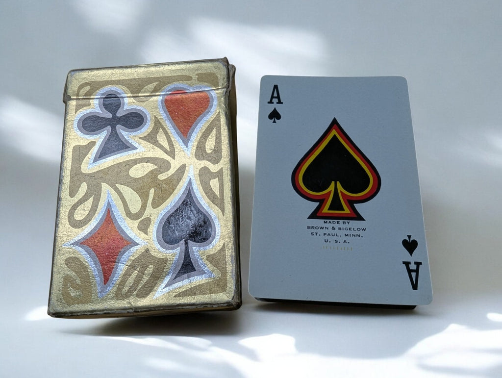 Vintage Brown & Bigleow Tarzan Johnny Weismuller Playing Cards