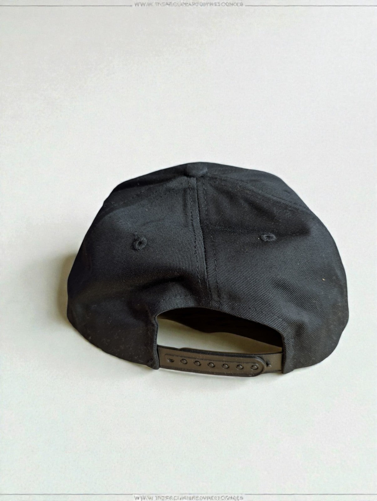 Custom Snapback Hat True Headz, Red Laces Faux Red Leather Brim