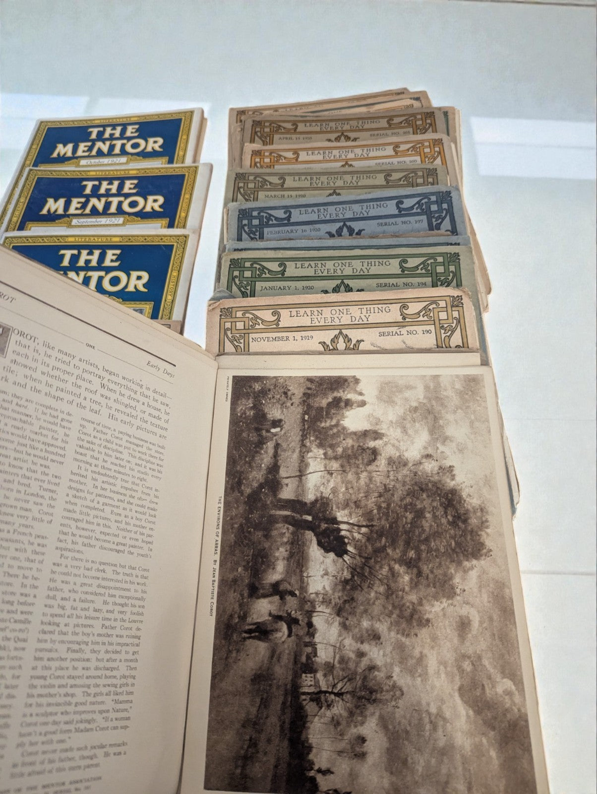 Collection of Vintage Issues of "The Mentor" Magazines, 1917-1921 Various (24)