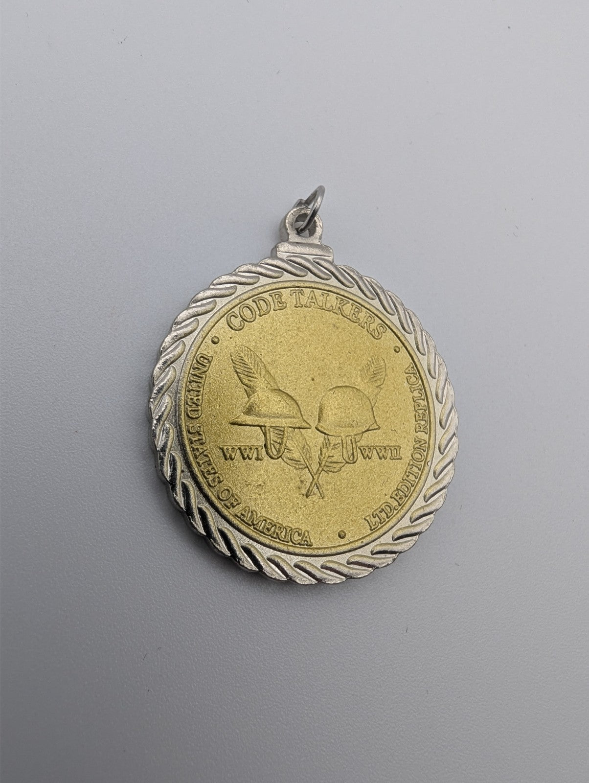 2016 Remember Native Americans Coin Pendant