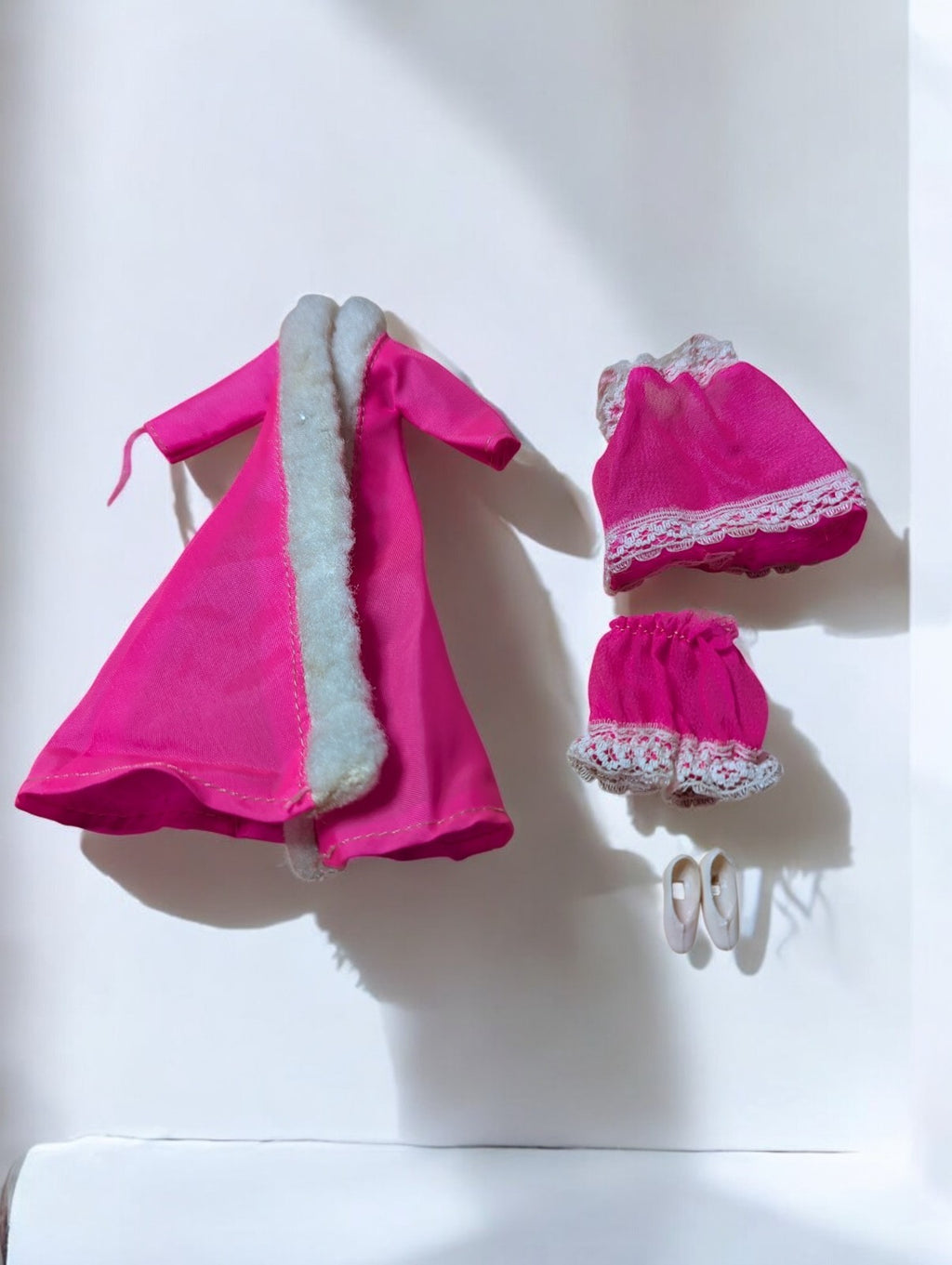 Vintage 1970s Dawn #820 Wrap in the Night Doll Outfit, Comes with Shoes