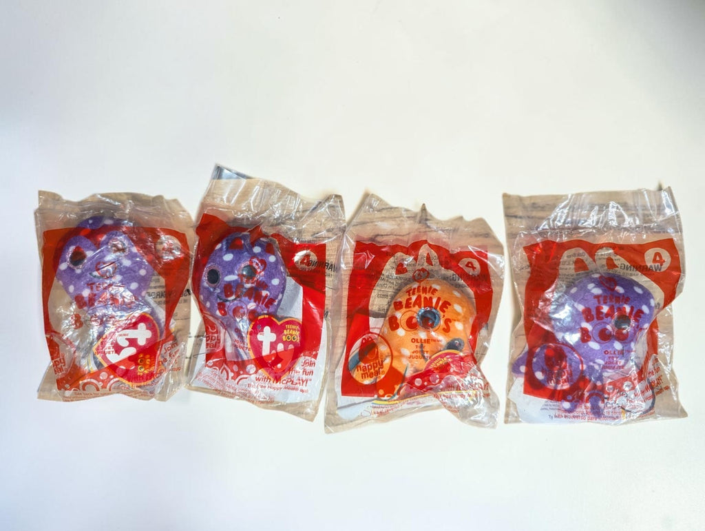 McDonald's TY Teenie Beanie Boos Happy Meal Toy Lot, 2 Extra