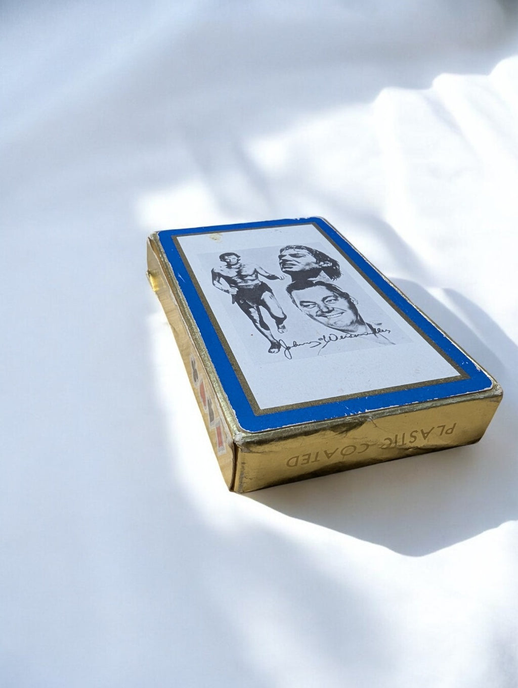 Vintage Brown & Bigleow Tarzan Johnny Weismuller Playing Cards