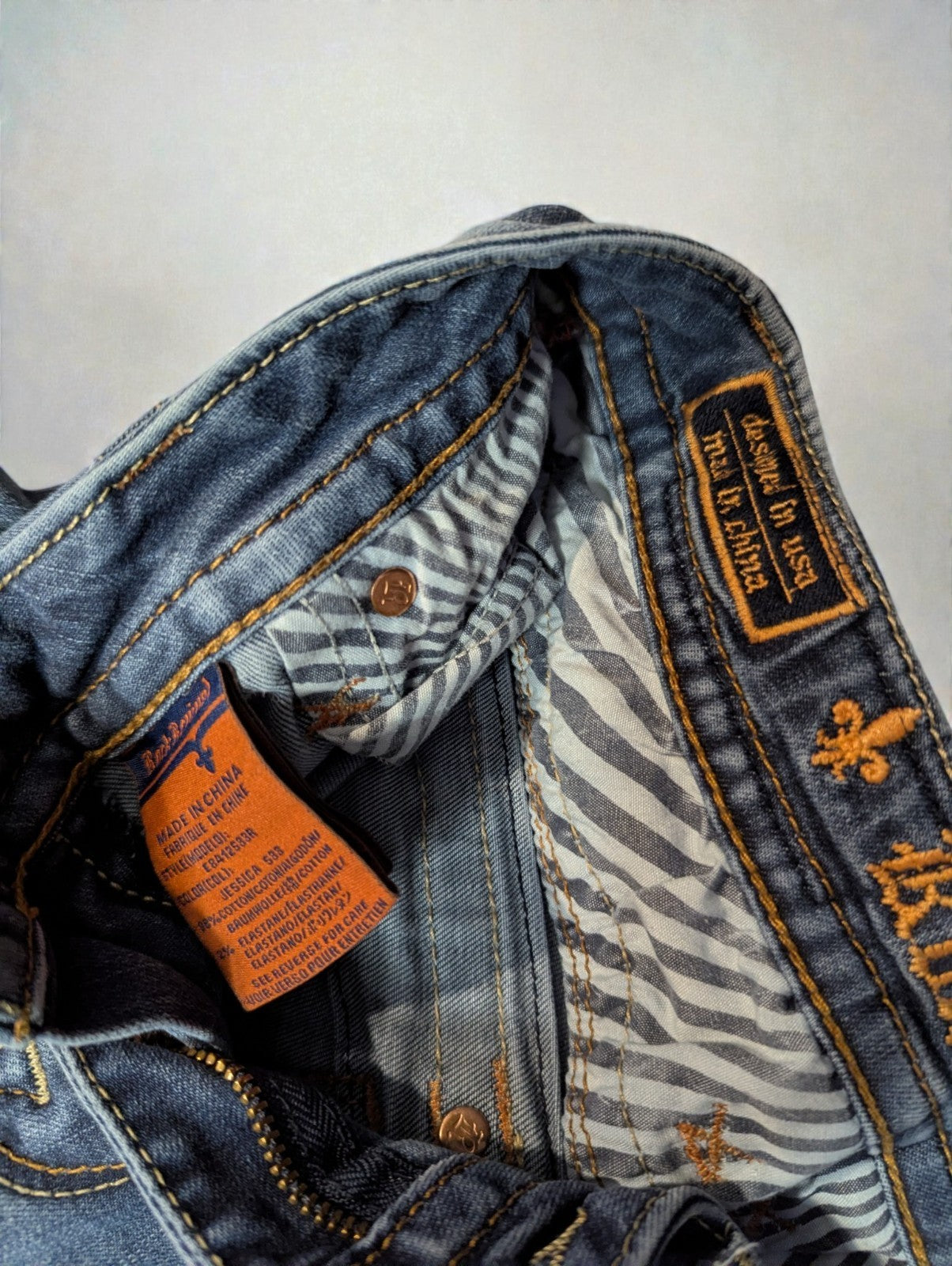 Women's Rock Revival Jeans "Jessica Skinny" Size 26