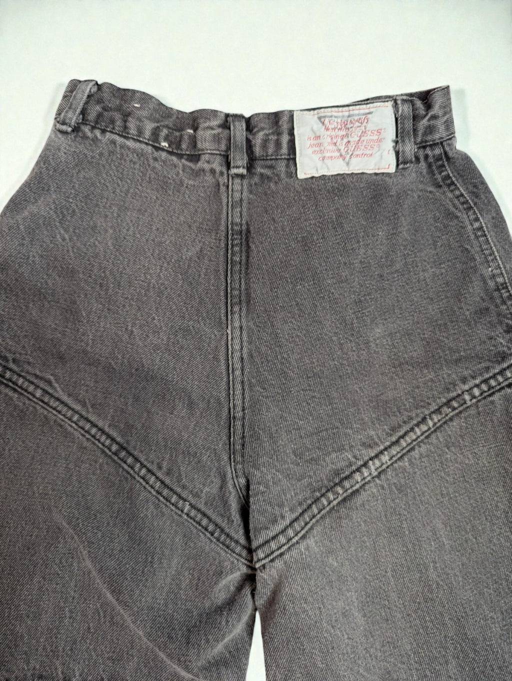 Y2K Guess Denim Women's Cargo Jeans Utility Pockets Grey, Size 2