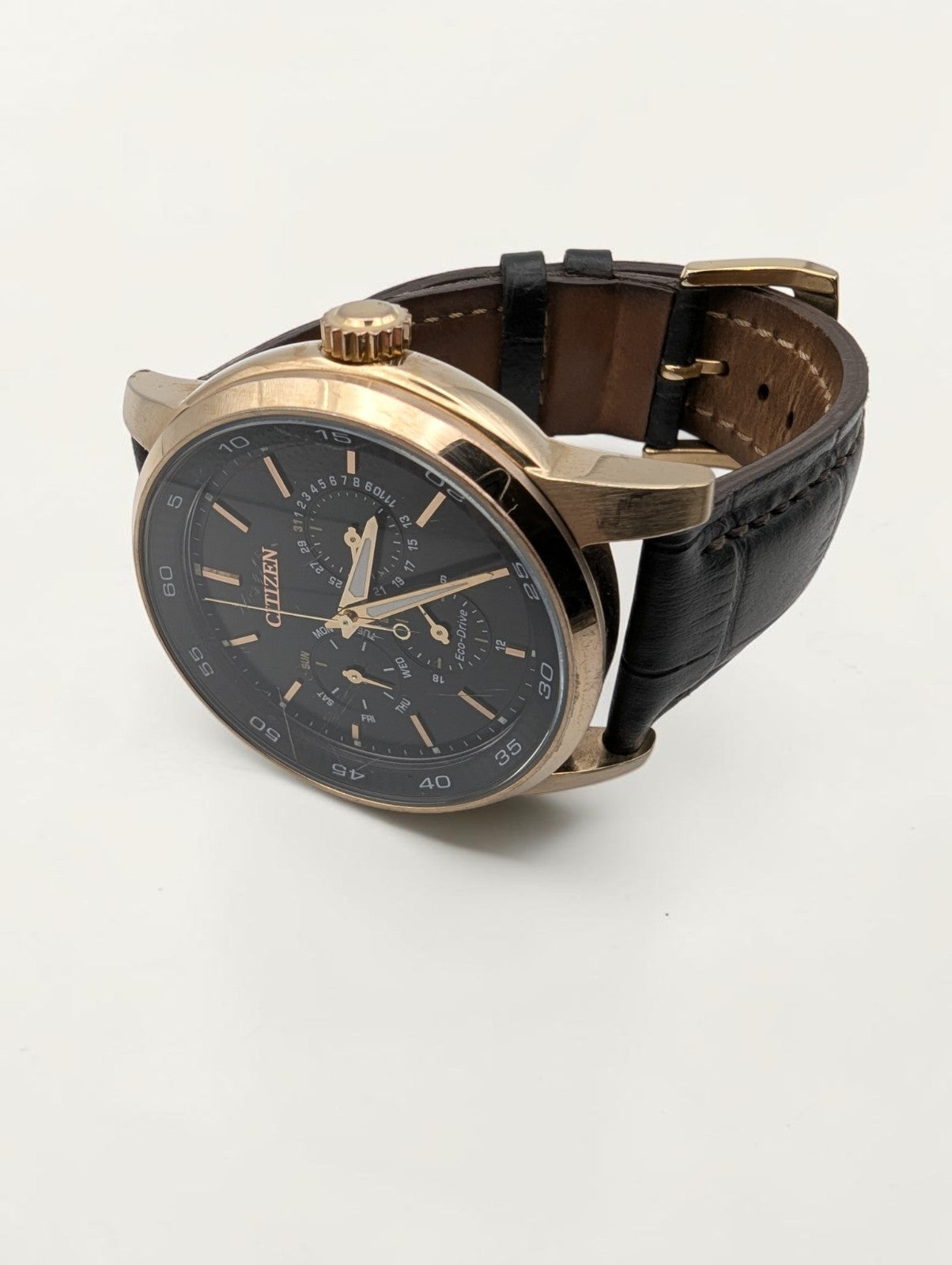 Citizen Men's Corso Eco-Drive Watch Model BU2013-08E, 10", Working Condition 
