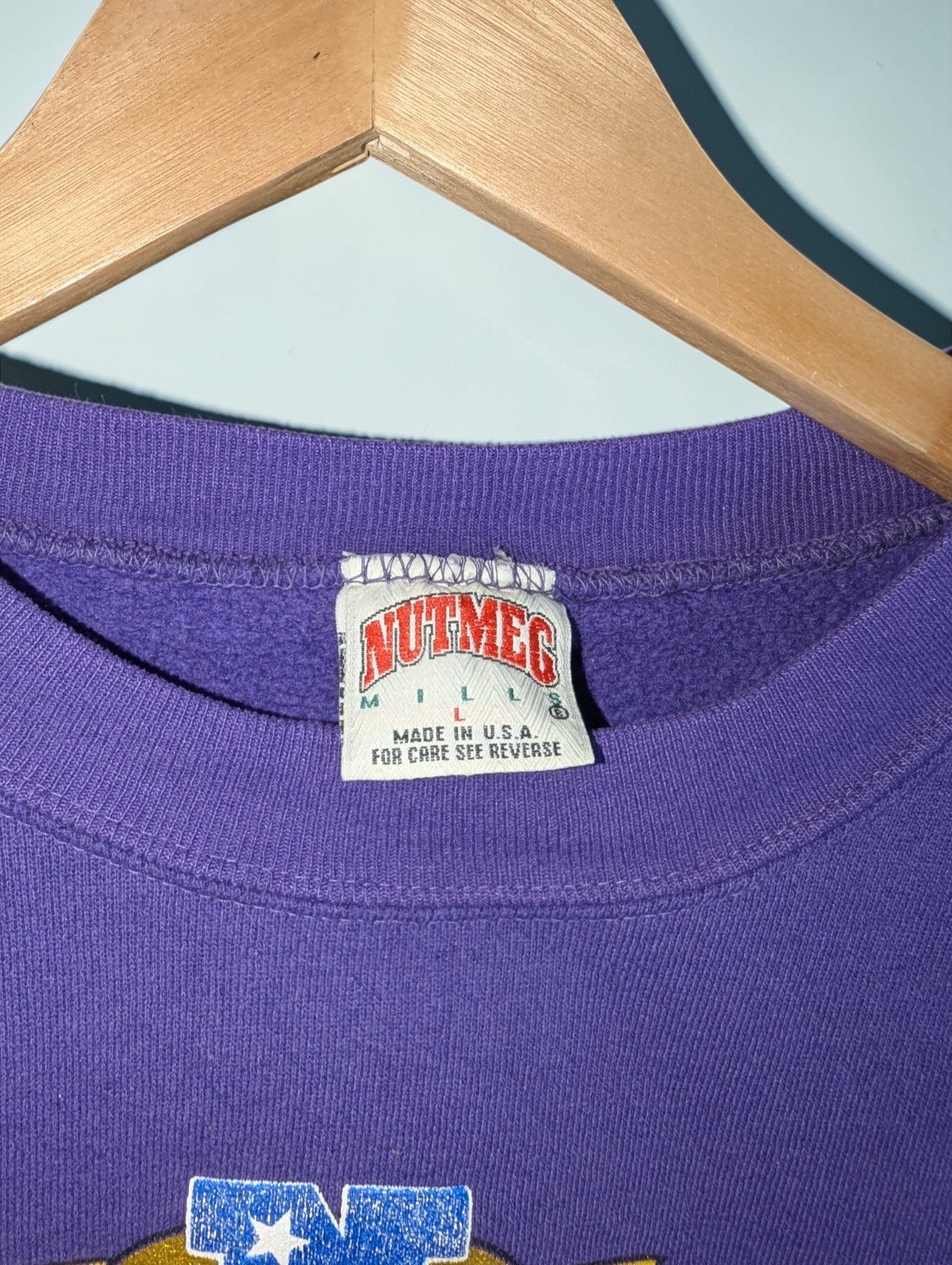 Vintage Minnesota Vikings National Football Conference Member Club Sweatshirt, L