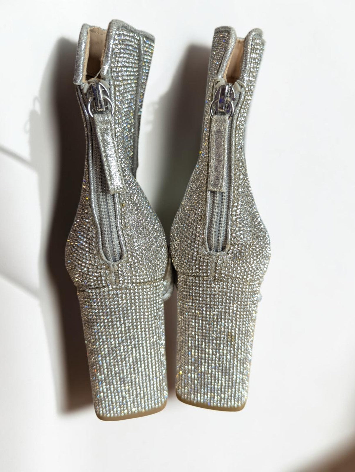 Steve Madden Women's Noticed-R Rhinestone Ankle Booties, Size 10