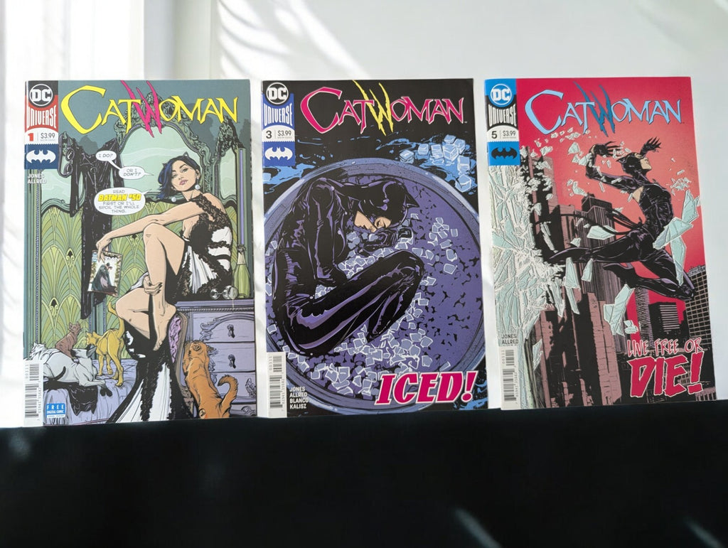 Catwoman 2018 Comic Book Lot of 3-Great Condition