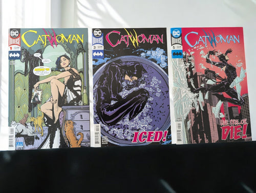 Catwoman 2018 Comic Book Lot of 3-Great Condition