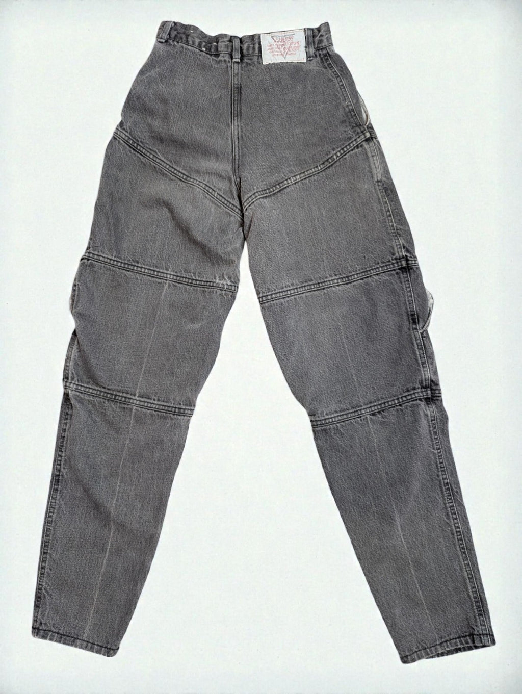 Y2K Guess Denim Women's Cargo Jeans Utility Pockets Grey, Size 2