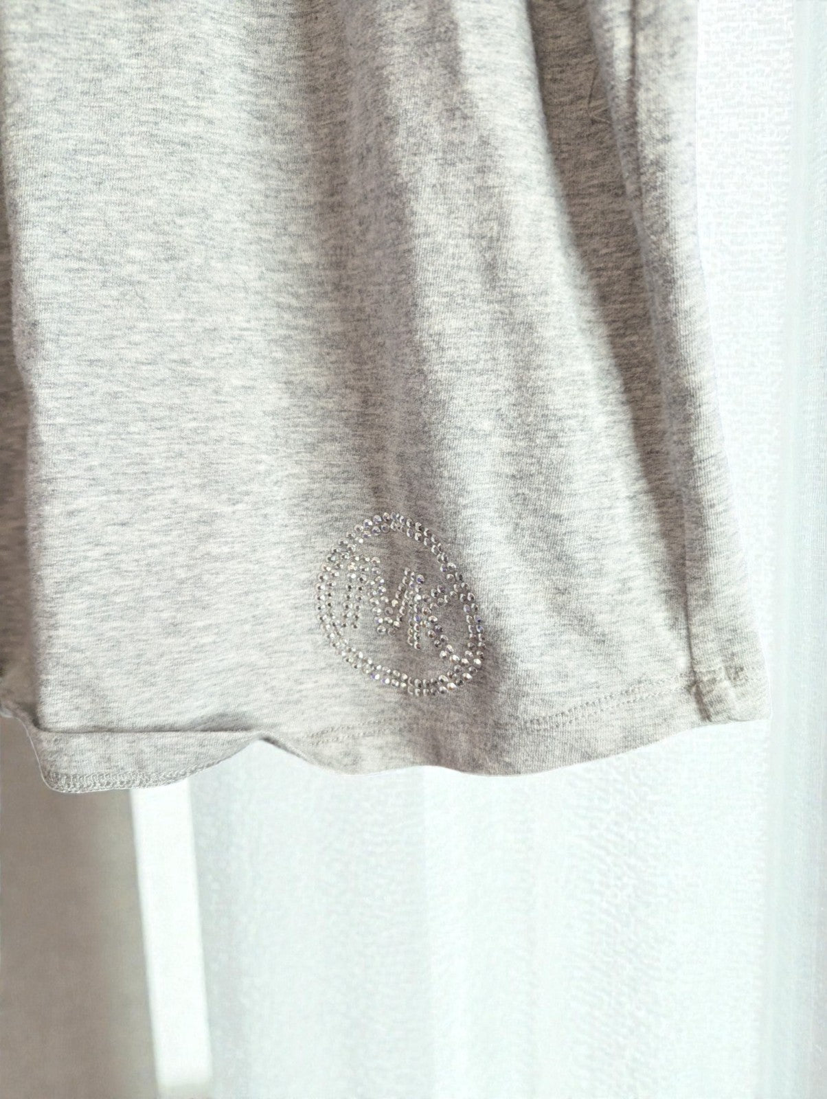 Michael Kors T-Shirt Dress Grey, Size Medium