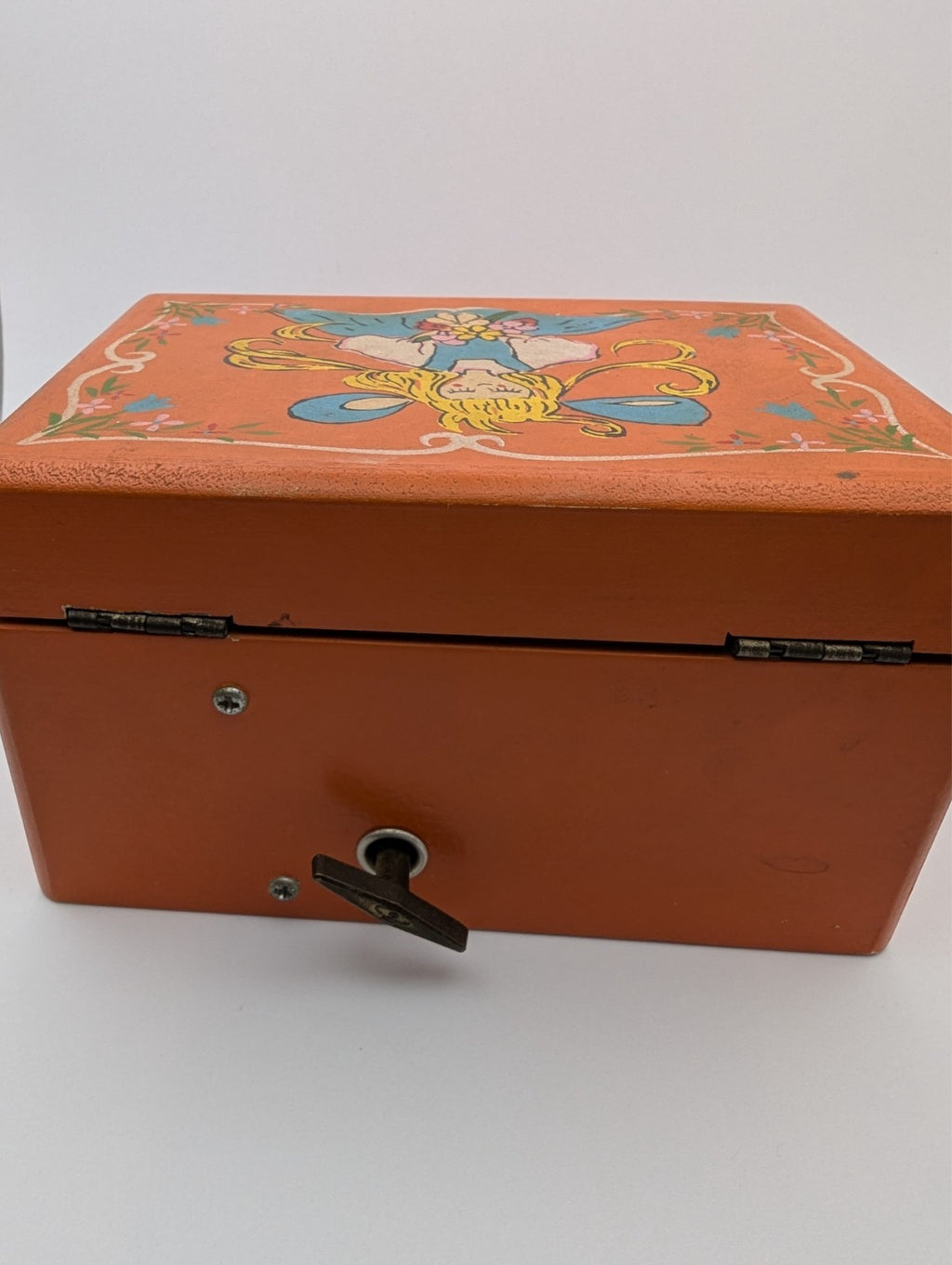 Vintage Japanese Ballerina Music Box, Works, With Extra Ballerina 6"x4"x3.5"