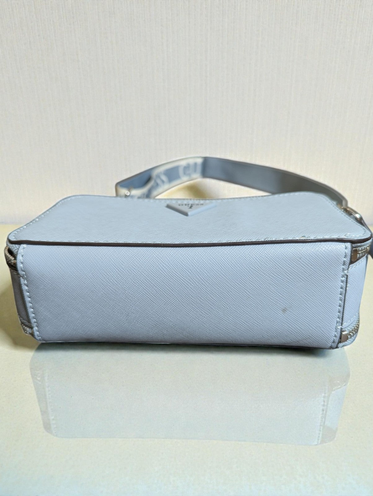 Guess Light Blue Charlestown Mini Crossbody Bag Purse