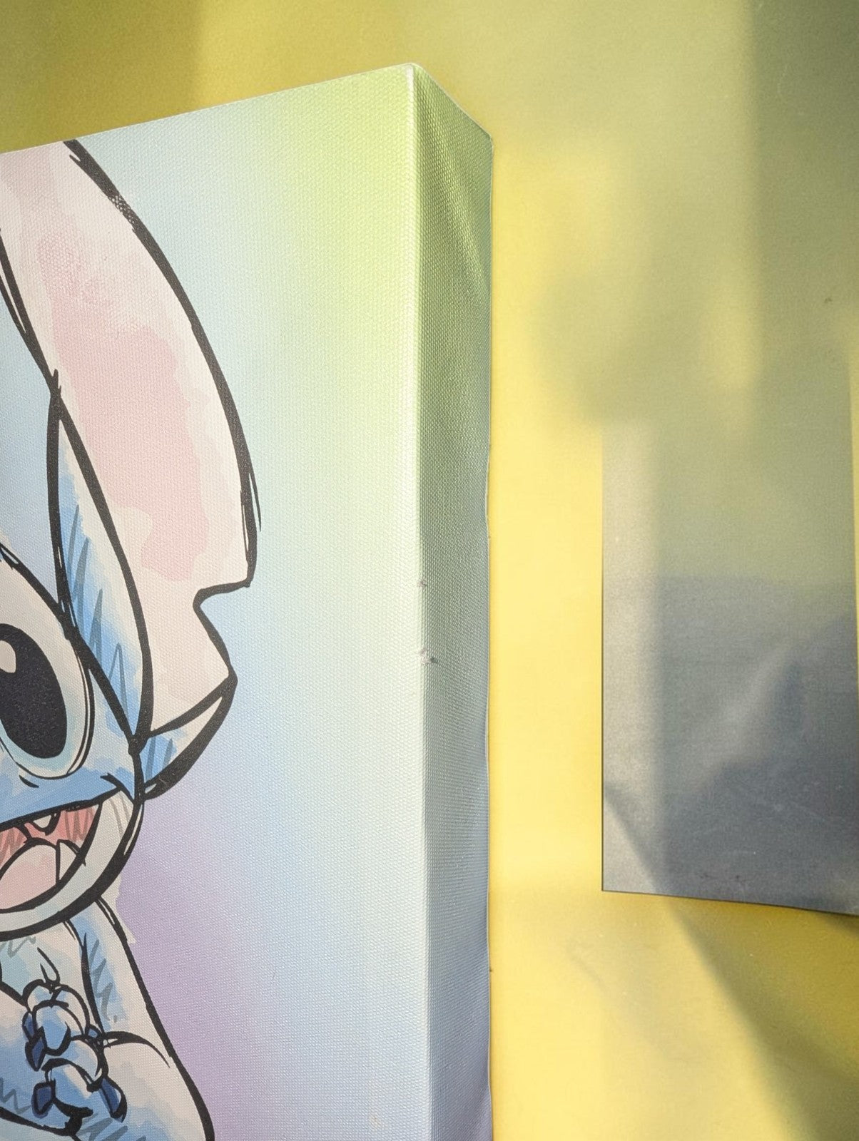 Disney Lilo & Stitch 2 Piece Wall Art and Throw Blanket Set, New