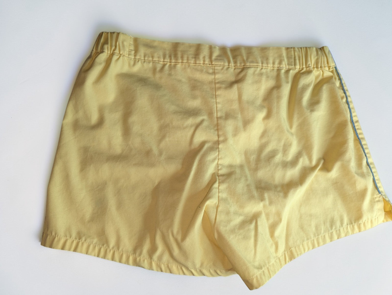 Vintage Christian Dior Men's Yellow Swim Trunks, Size 36