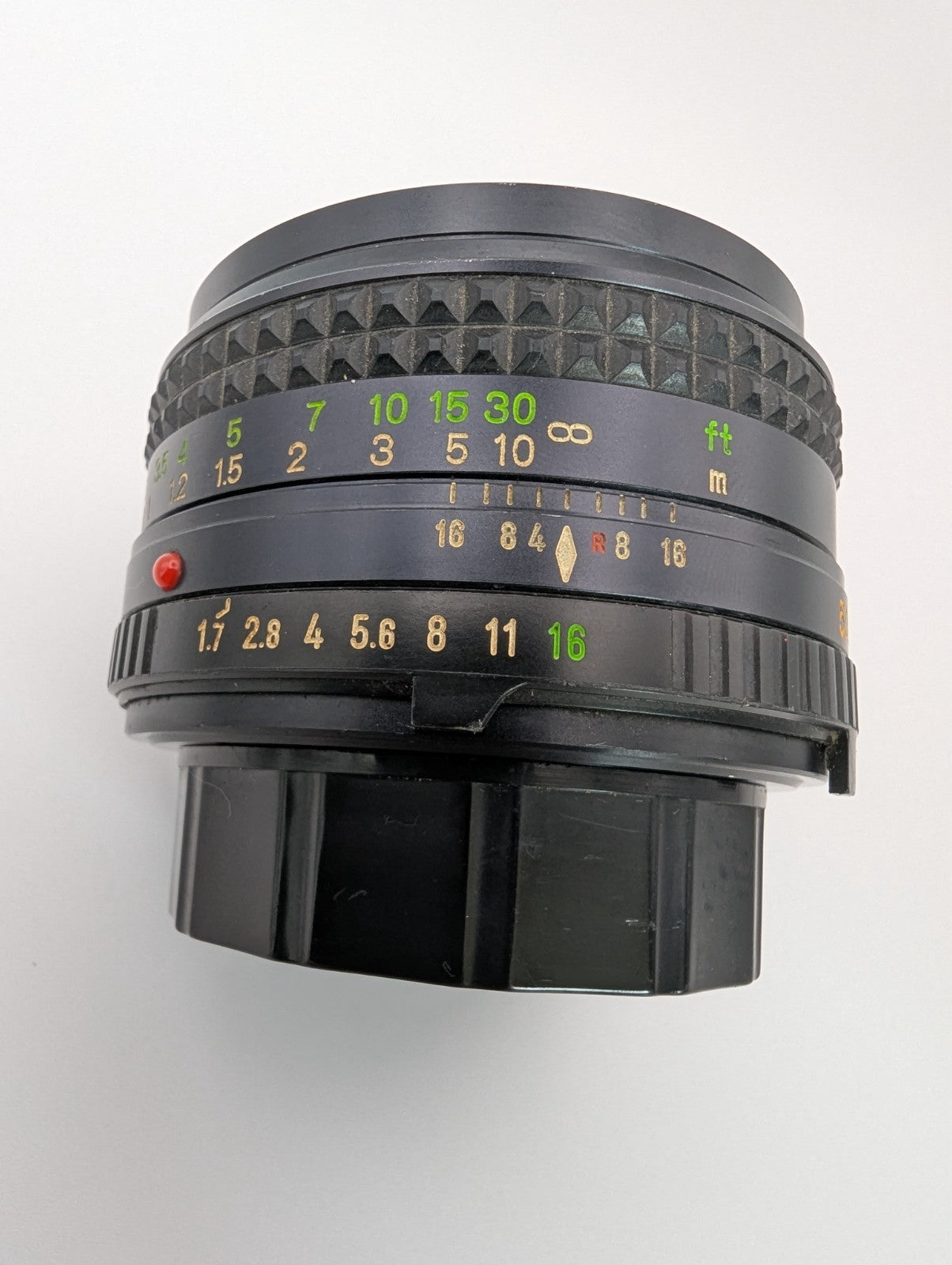Vintage Minolta MD Rokkor-X 50mm 1:1.7 Lens