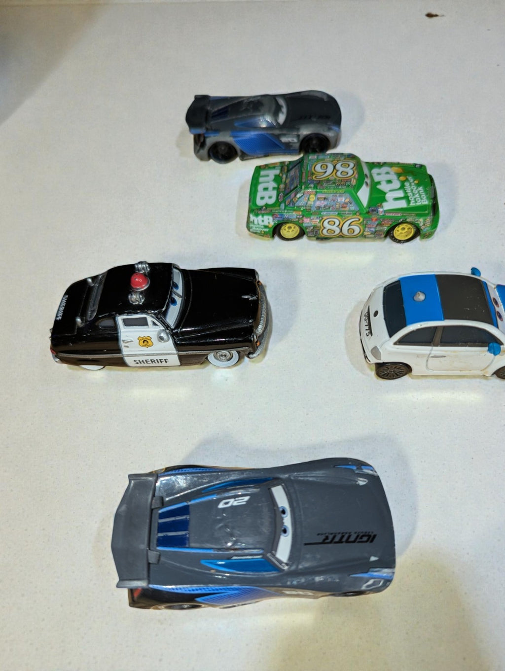 Collection of Disney Pixar Cars Die-Cast Vehicles 1:55 Scale, Lot of 13