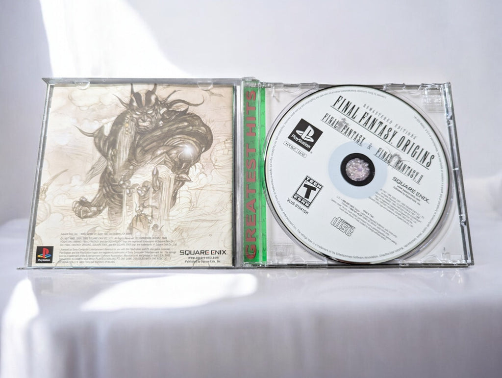 Playstation 1 Final Fantasy Origins , Final Fantasy & Final Fantasy 2 Games