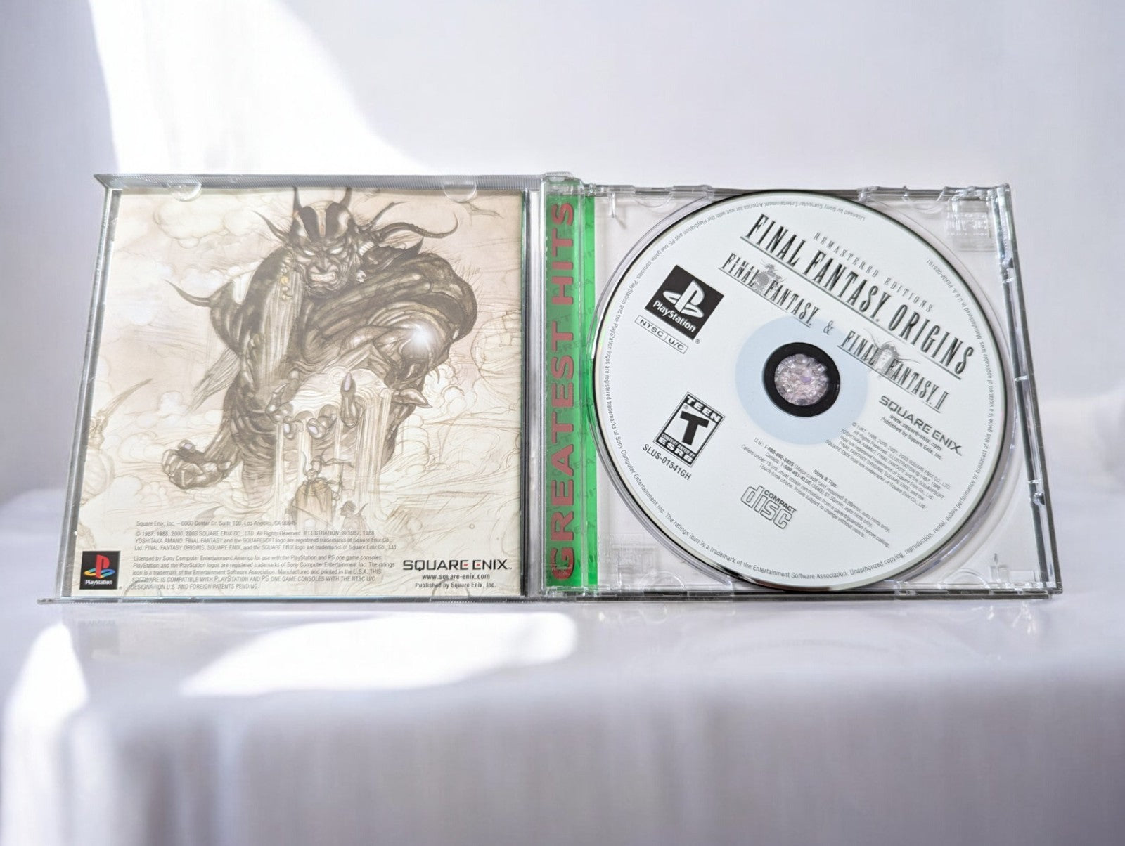 Playstation 1 Final Fantasy Origins , Final Fantasy & Final Fantasy 2 Games
