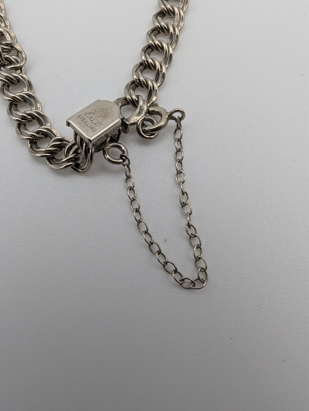 James Avery Sterling Silver Double Curb Charm Bracelet, 7"