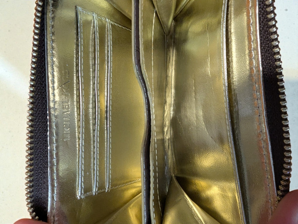 Michael Kors Jet Set Travel Continental Wallet, Brown Logo