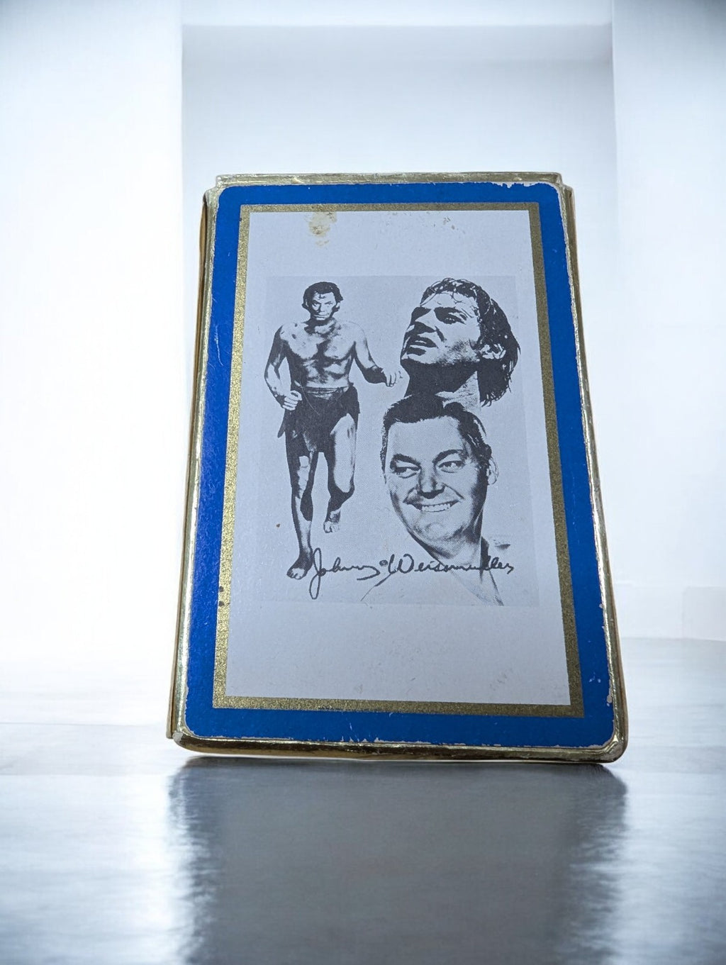 Vintage Brown & Bigleow Tarzan Johnny Weismuller Playing Cards