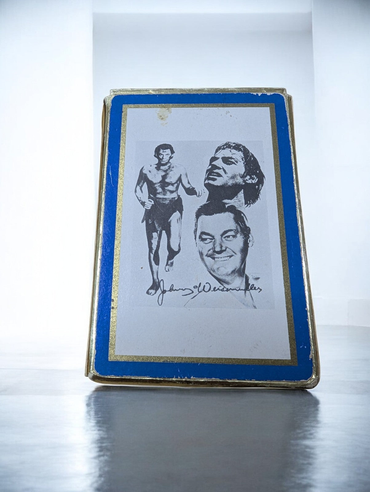 Vintage Brown & Bigleow Tarzan Johnny Weismuller Playing Cards