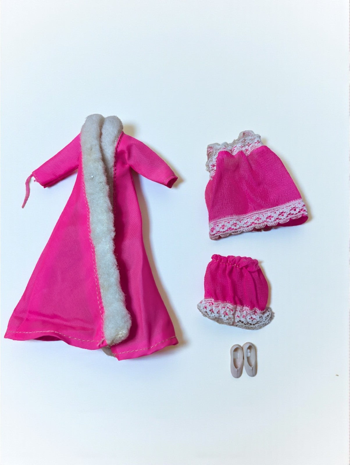 Vintage 1970s Dawn #820 Wrap in the Night Doll Outfit, Comes with Shoes