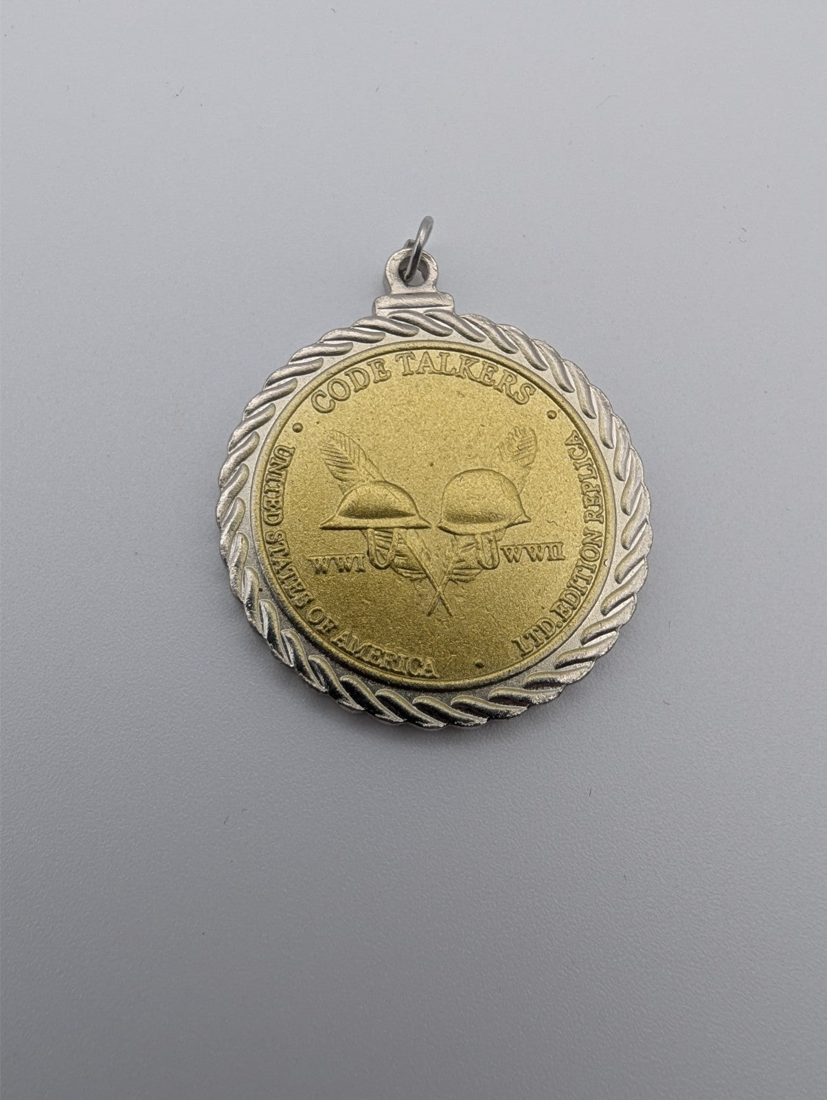 2016 Remember Native Americans Coin Pendant