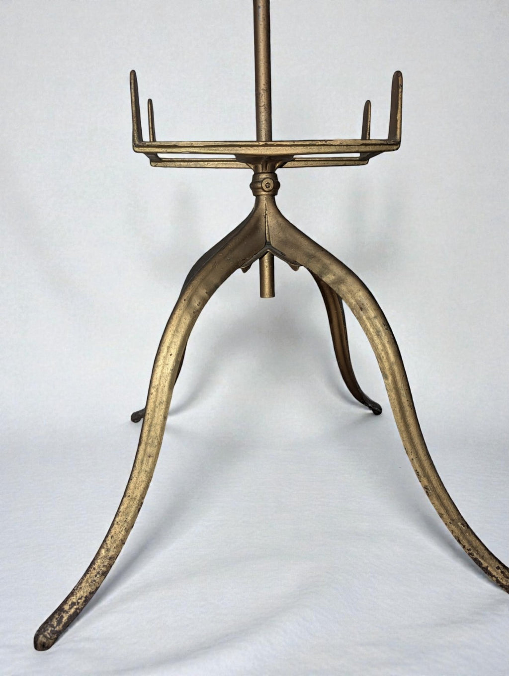 Antique Ornate Adjustable Dictionary/Bible Stand, Cast Iron Geo J Flanagan