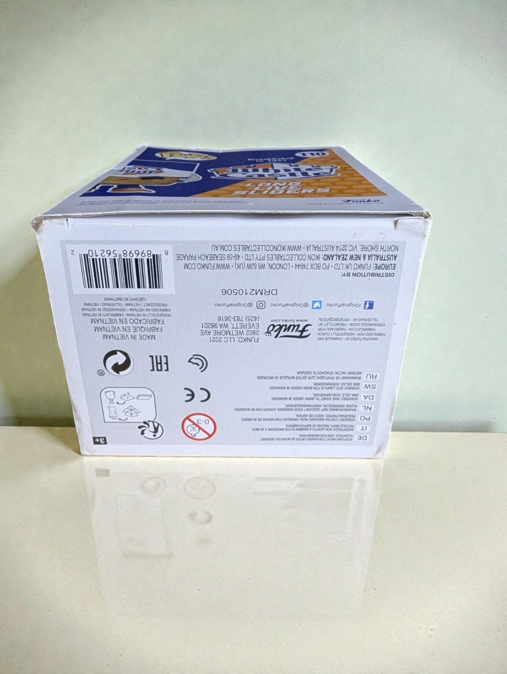 Funko Pop White Castle Slider #110, New in Box, Imperfect Box