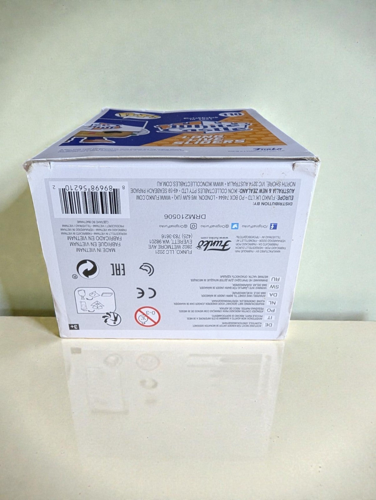 Funko Pop White Castle Slider #110, New in Box, Imperfect Box