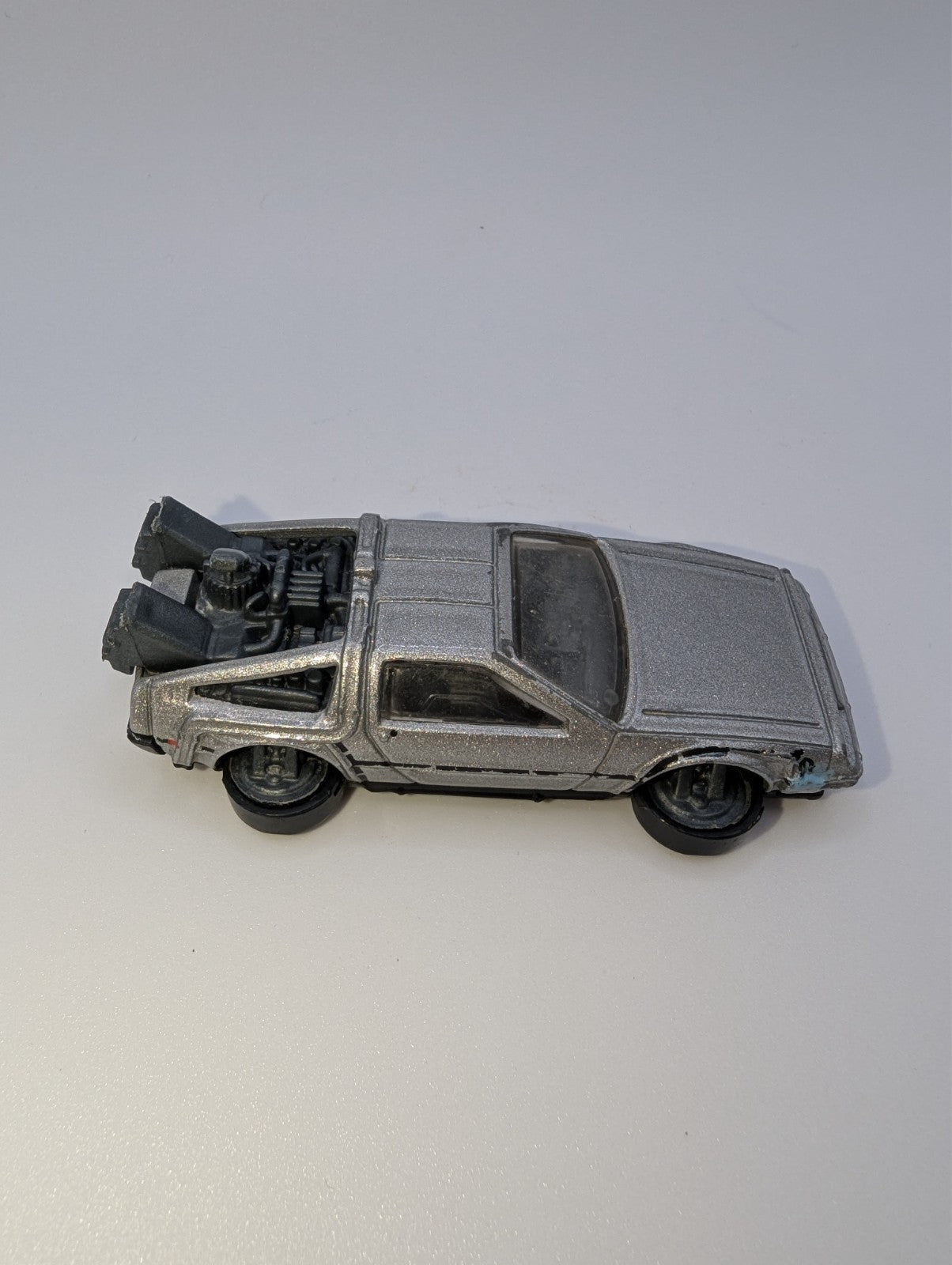 Hot Wheels Back to the Future Time Machine-Hover Mode Die-Cast Car