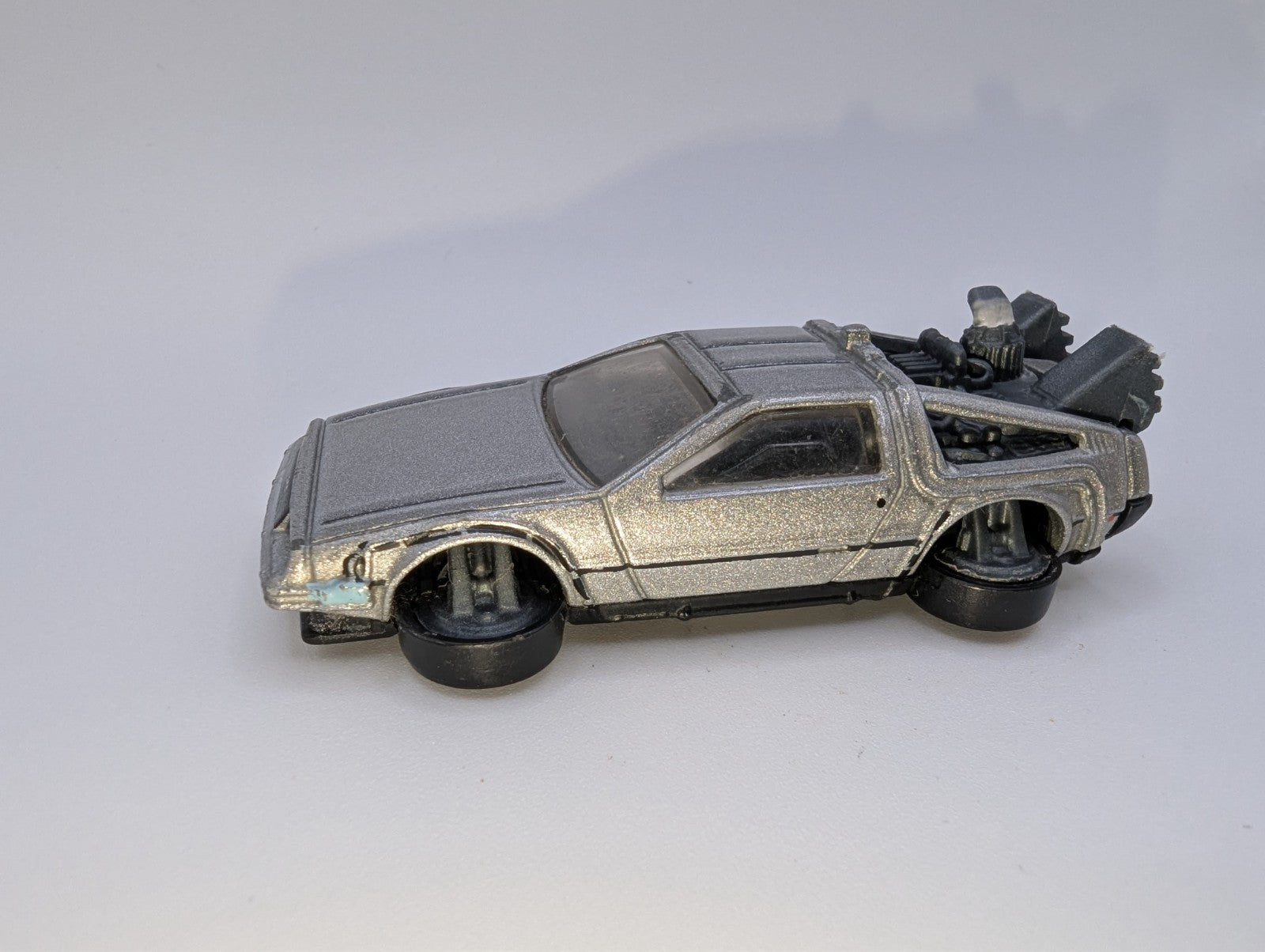 Hot Wheels Back to the Future Time Machine-Hover Mode Die-Cast Car