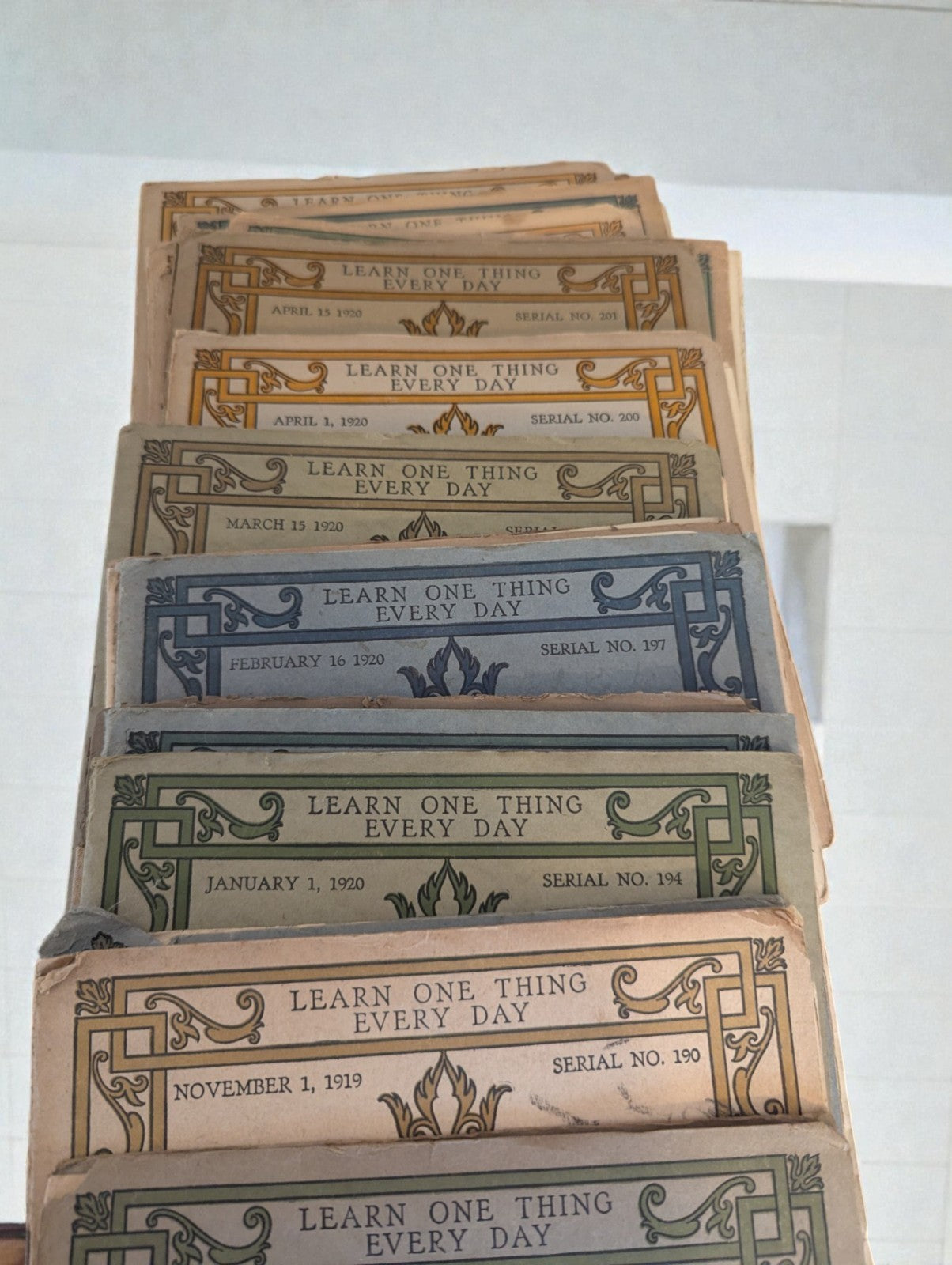 Collection of Vintage Issues of "The Mentor" Magazines, 1917-1921 Various (24)