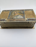Vintage Whitman's Salmagundi Chocolate Tin, 1920s, 7.5"x4"x2"